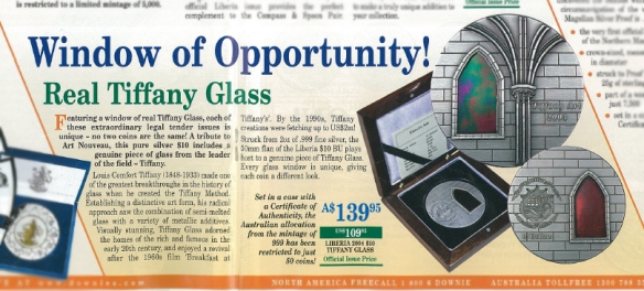 The original Tiffany Glass offer made way back in 2004!